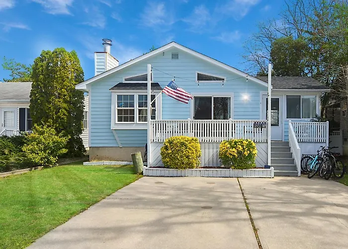 Walk To The At The Blue House! Ev Cgr, Pets! Villa Ocean City