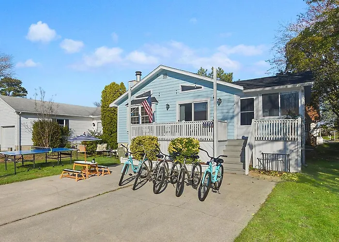 Villa Walk To The At The Blue House! Ev Cgr, Pets! Ocean City