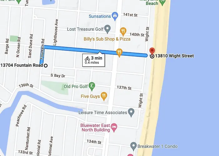 Walk To The At The Blue House! Ev Cgr, Pets! * Ocean City